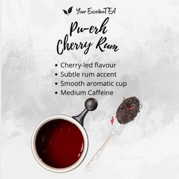 Pu-erh Cherry Rum -...